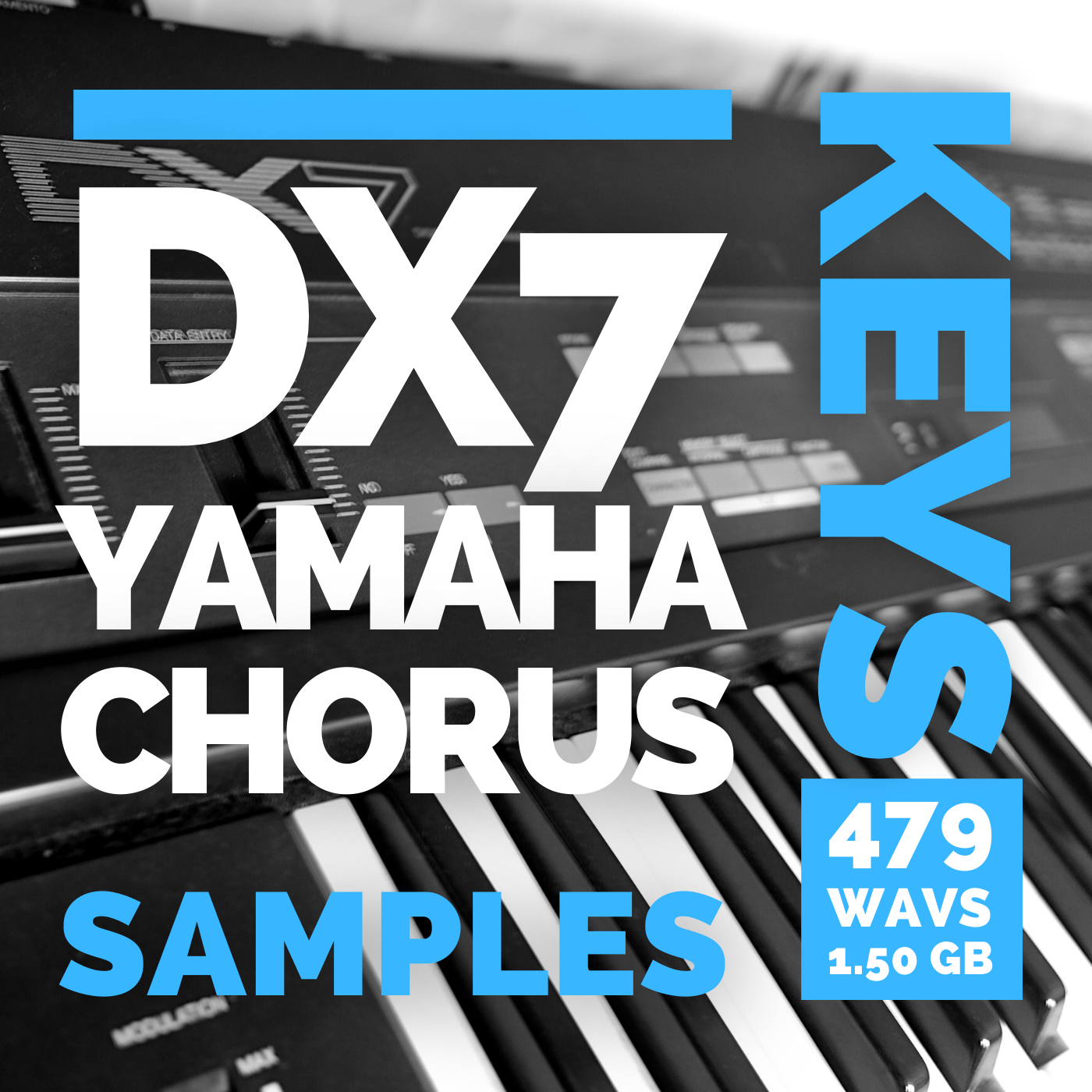 Yamaha DX7 + analog chorus (479 one shots, 1.51GB)
