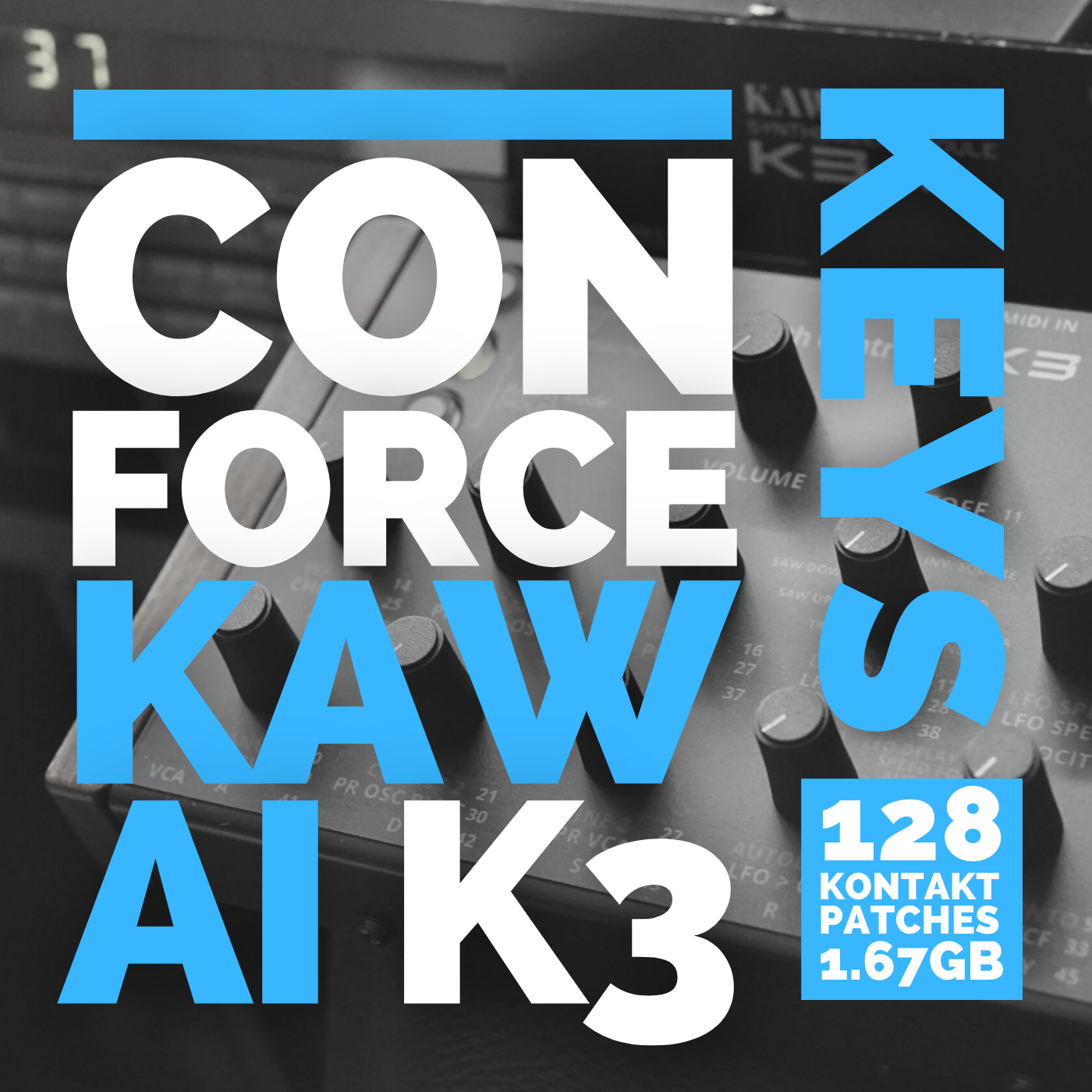 CONFORCE KAWAI K3 KEYS (128 MULTISAMPLES, 1.67GB)