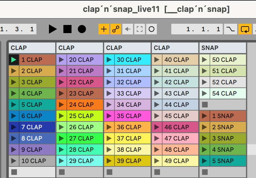 TailOut Samples Organic Clap´n´Snap Loops Live set - Image 2