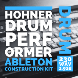 TailOut Samples HOHNER DRUM PERFORMER ABLETON SET (230wav, 2,5GB)